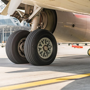 What can we do with used aircraft tyres?